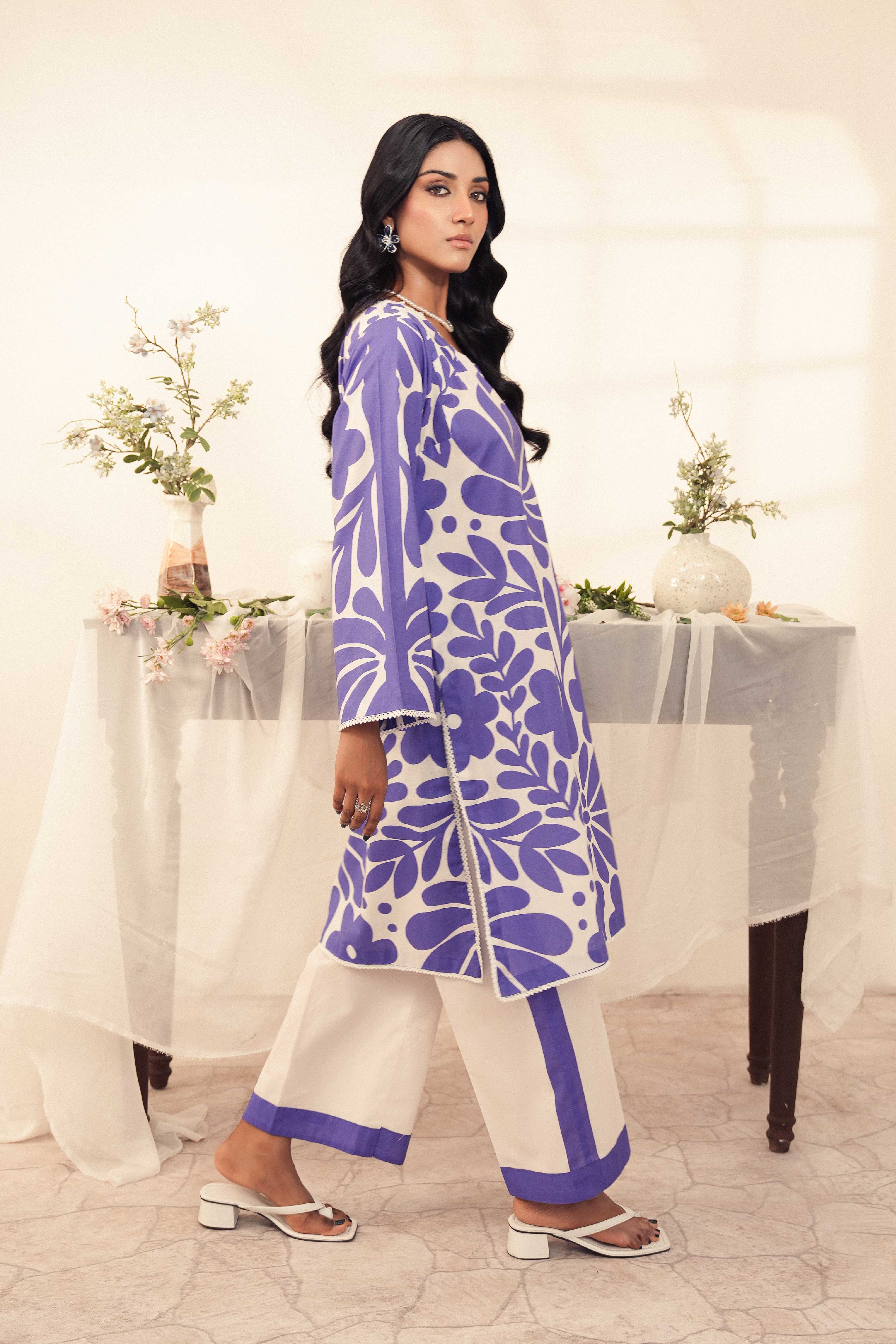 Printed 2 Pc Shirt and Trouser