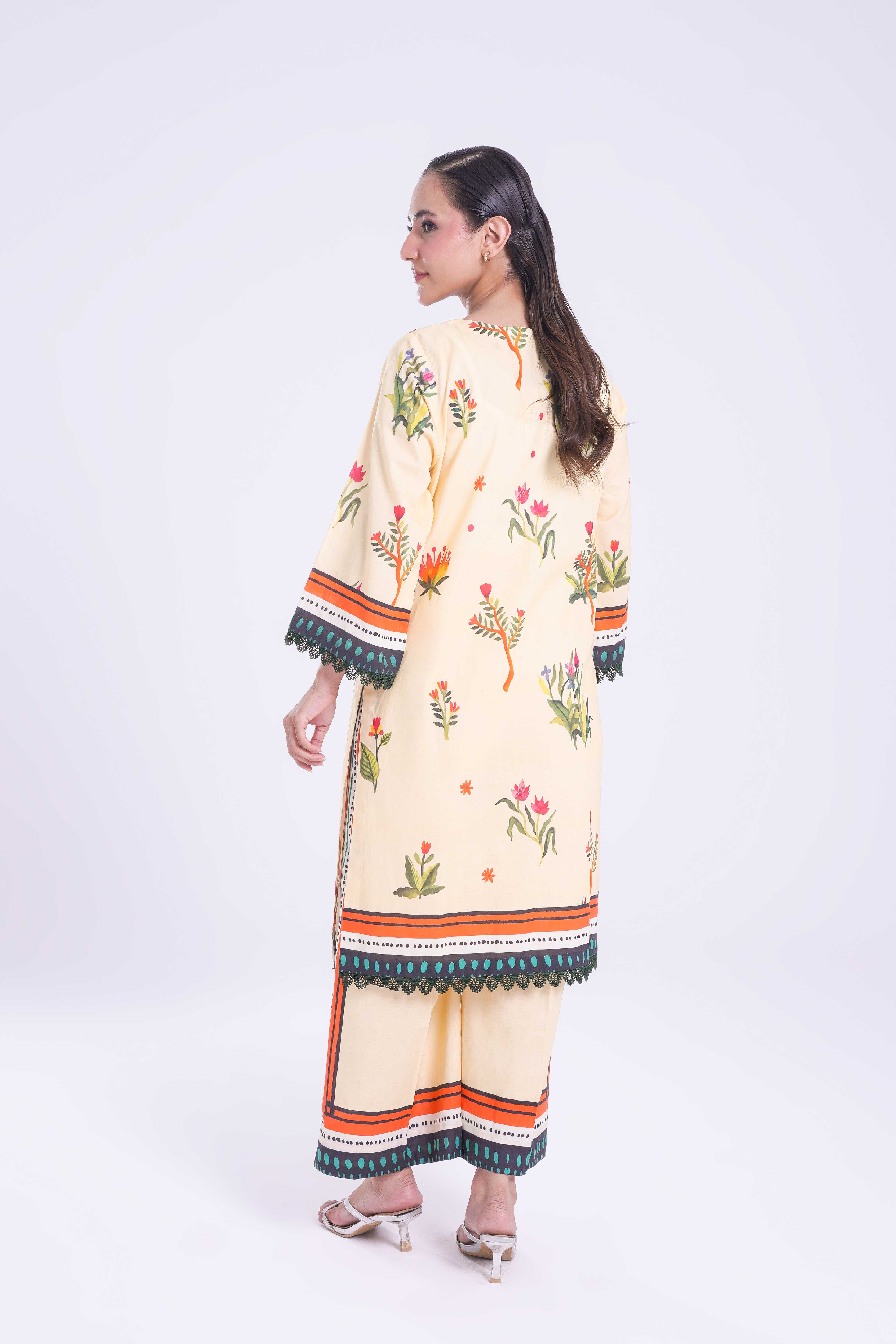 Printed 2 Pc Shirt and Trouser