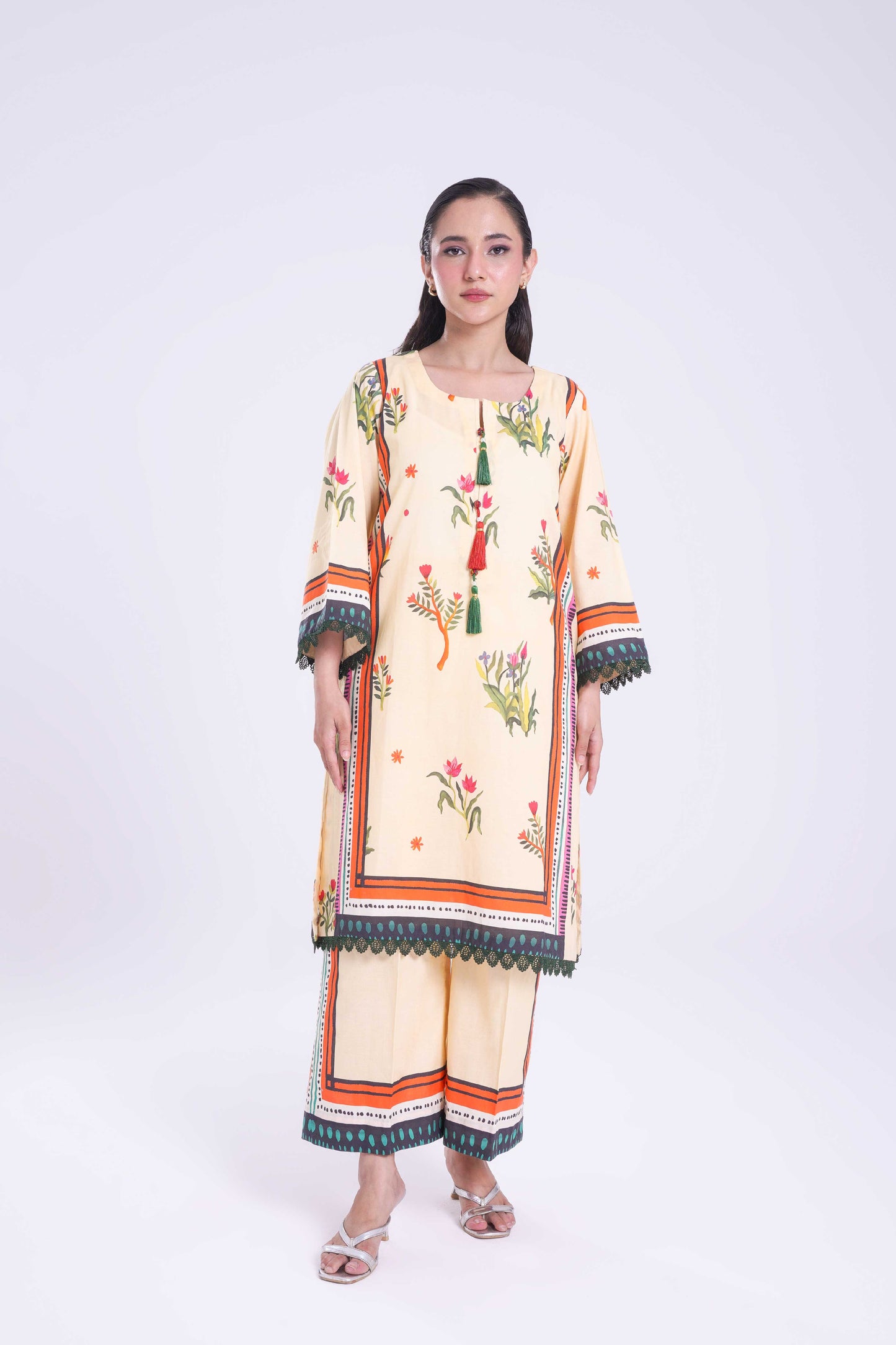 Printed 2 Pc Shirt and Trouser