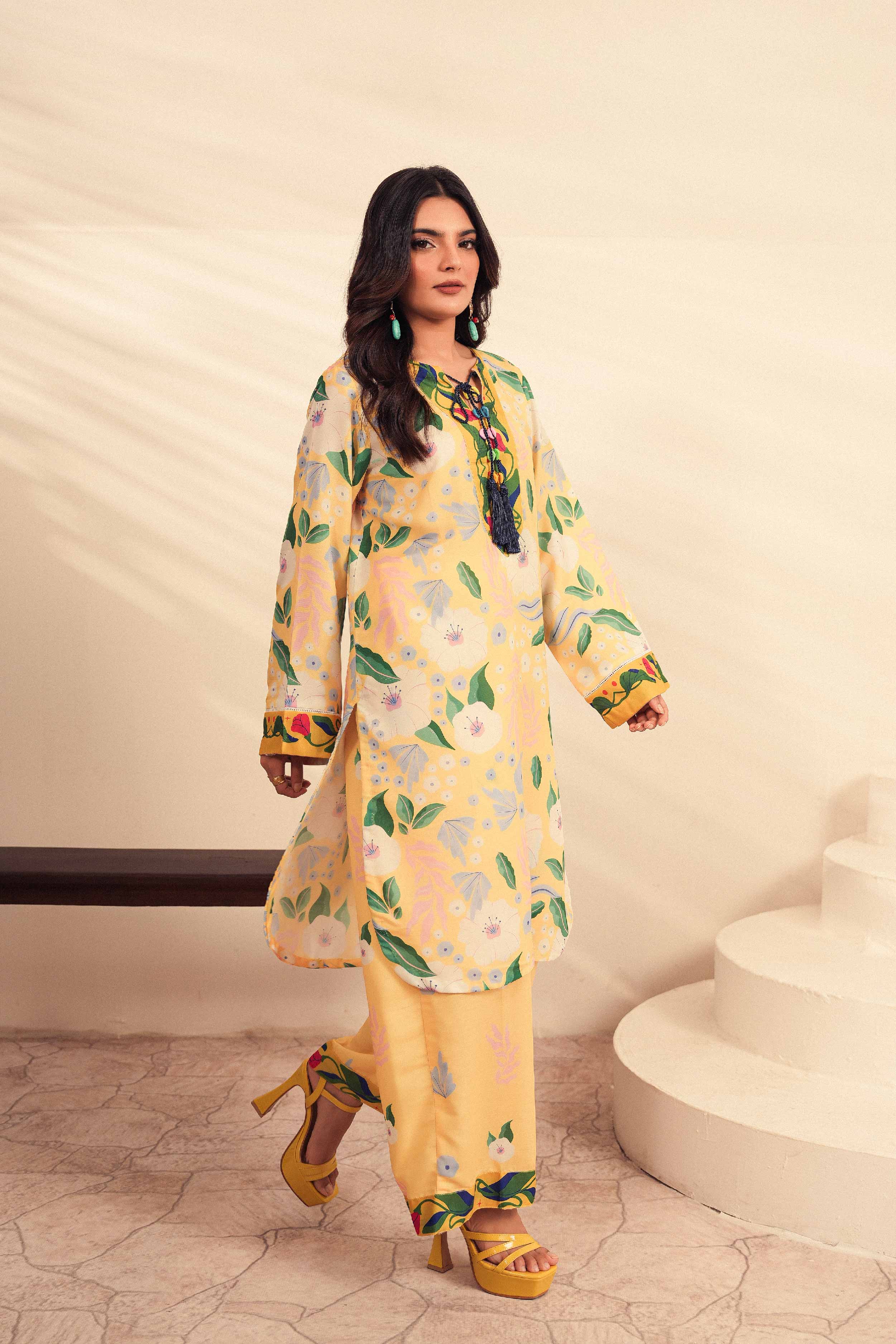 Printed 2 Pc Shirt and Trouser