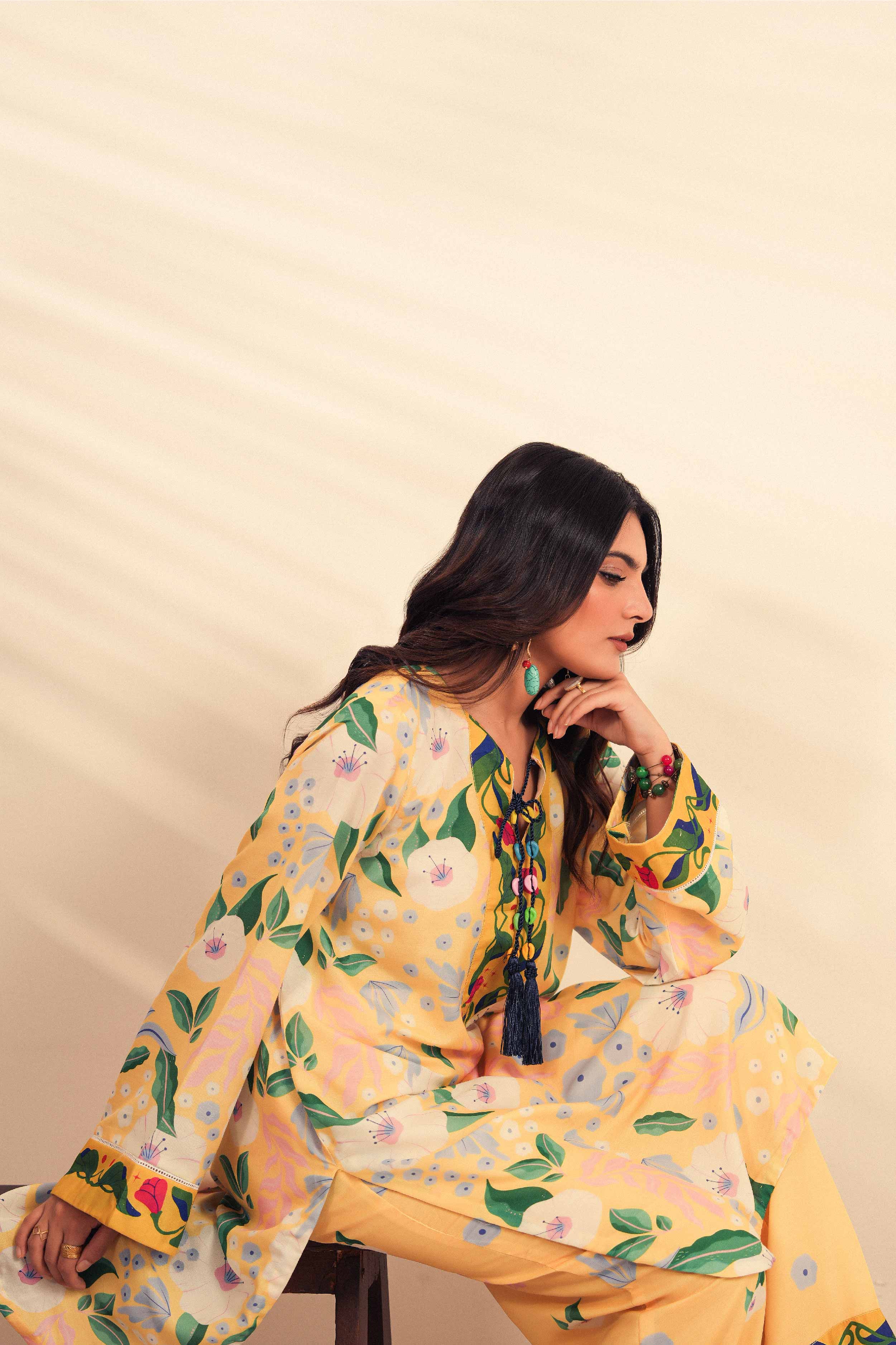 Printed 2 Pc Shirt and Trouser