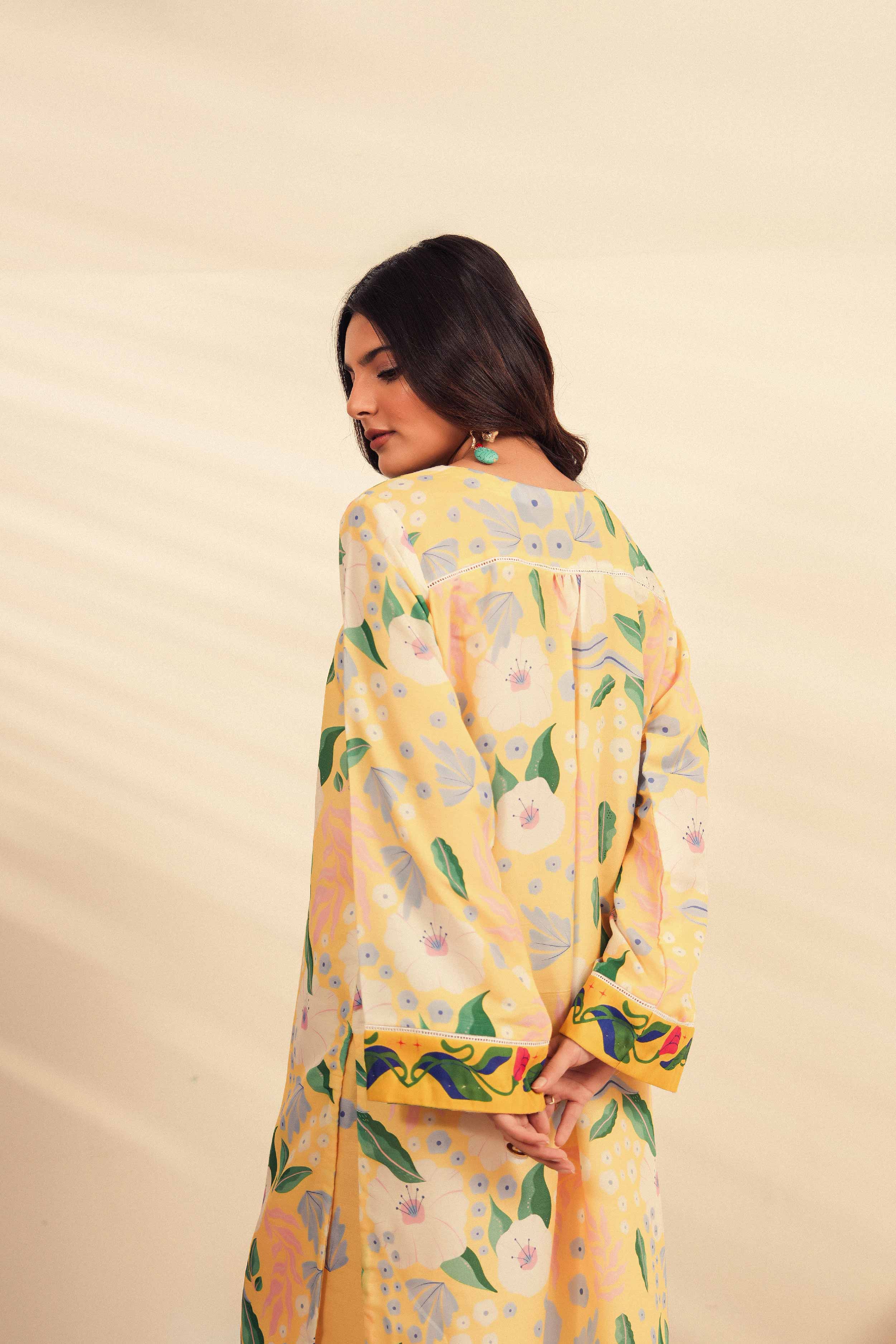 Printed 2 Pc Shirt and Trouser