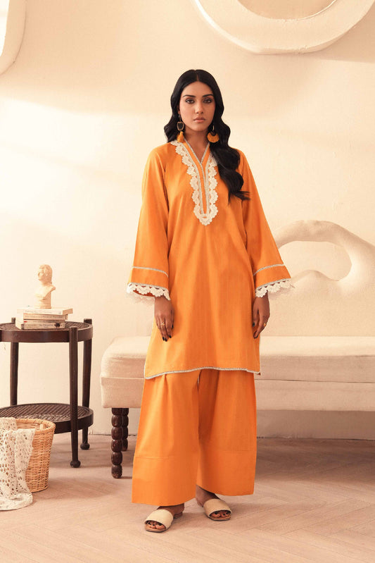 Jacquard 2 Pc Shirt and Farshi Shalwar